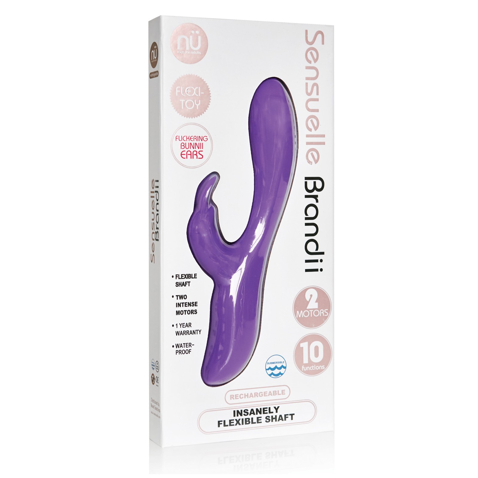 Conejito Flexible Nu Sensuelle Brandii - Morado