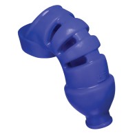 Hunky Junk Lockdown Chastity Device - Cobalt