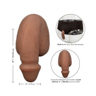 Packer Gear 4-Inch Silicone Packing Penis in Brown