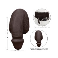 Packer Gear 4" Silicone Packing Penis - Black