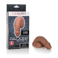 Packer Gear Pene de Silicona de 5" para Empacar Marrón