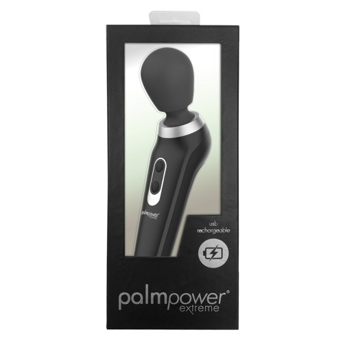 Palm Power Extreme Rechargeable Wand - Black