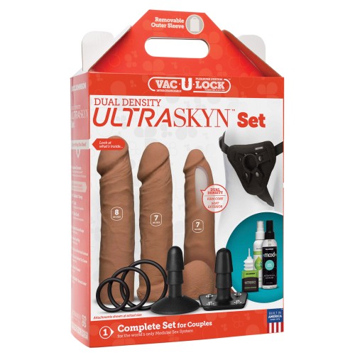 Set Vac-U-Lock Dual Density ULTRASKYN Caramelo