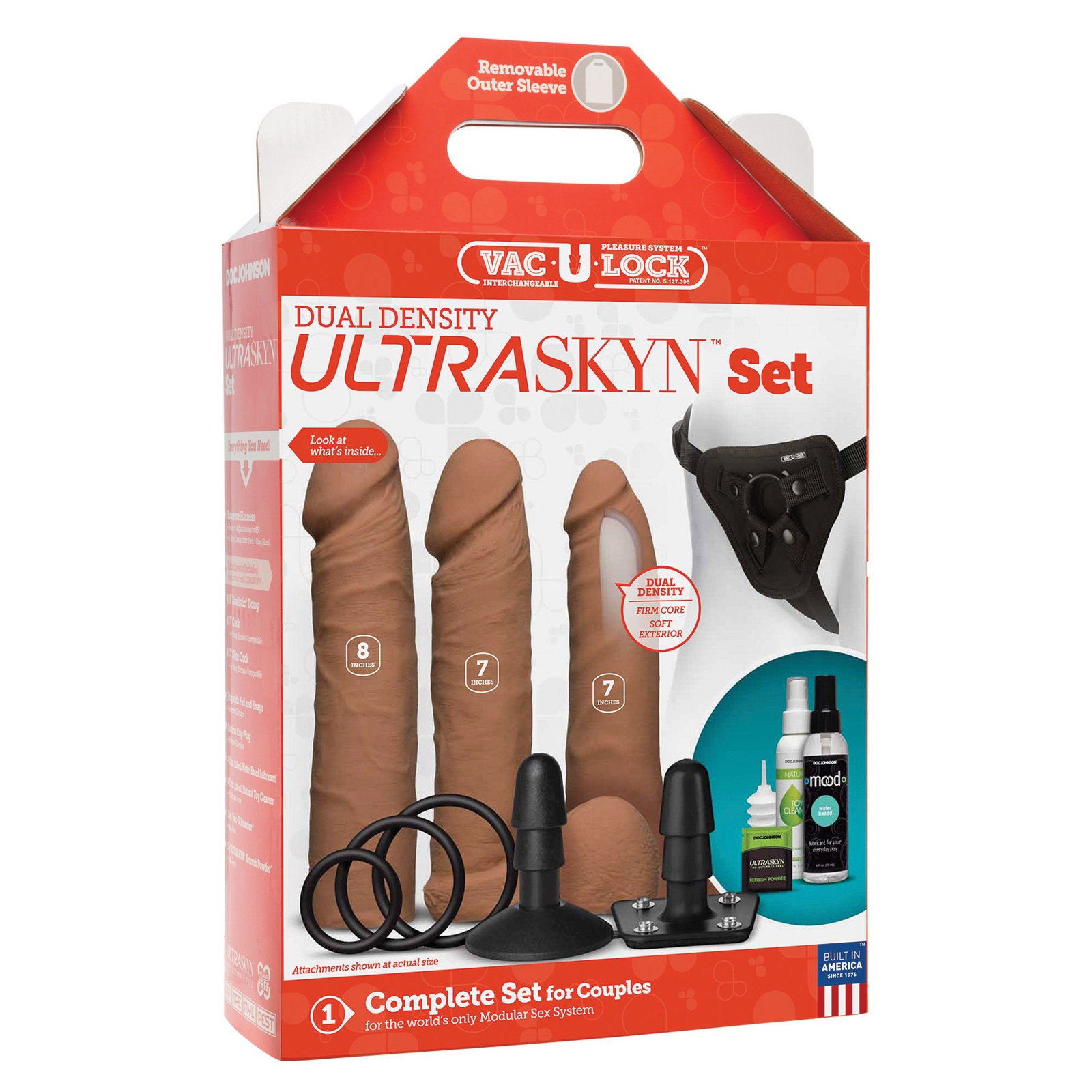 Set Vac-U-Lock Dual Density ULTRASKYN Caramelo