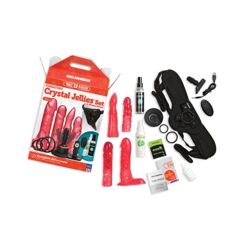 Set de Cristales Gelatinosos Vibrantes Vac-U-Lock