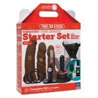 Set de Inicio Vac-U-Lock de Densidad Dual - Chocolate