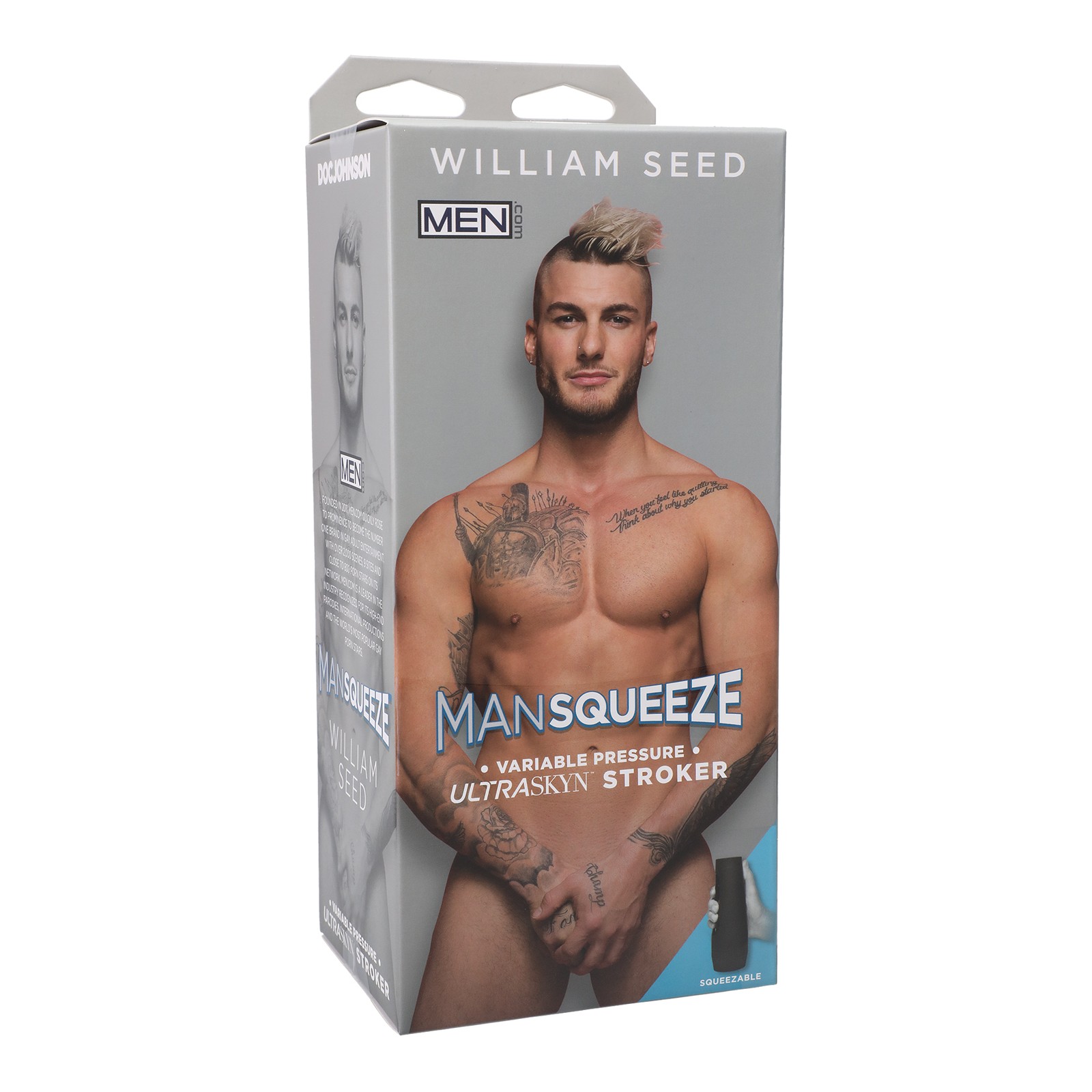 William Seed Man Squeeze Stroker