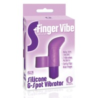 Vibrador Dedo S de 9 Pulgadas Púrpura