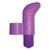 Vibrador Dedo S de 9 Pulgadas Púrpura