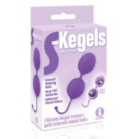 Bolas de Kegel S-Kegels de Silicona Morado