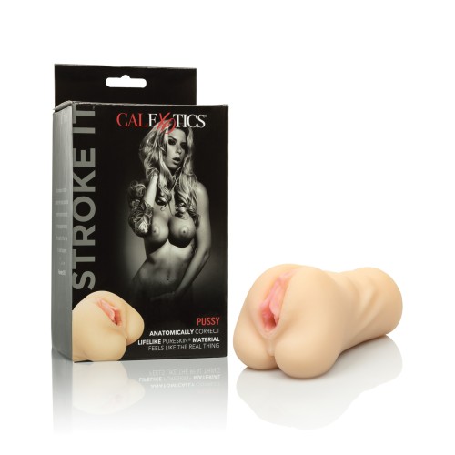 Stroke It Pussy Stroker Sleeve - Realistic Pleasure