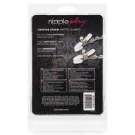 Pinzas para Pezones Crystal Nipple Play - Transparentes