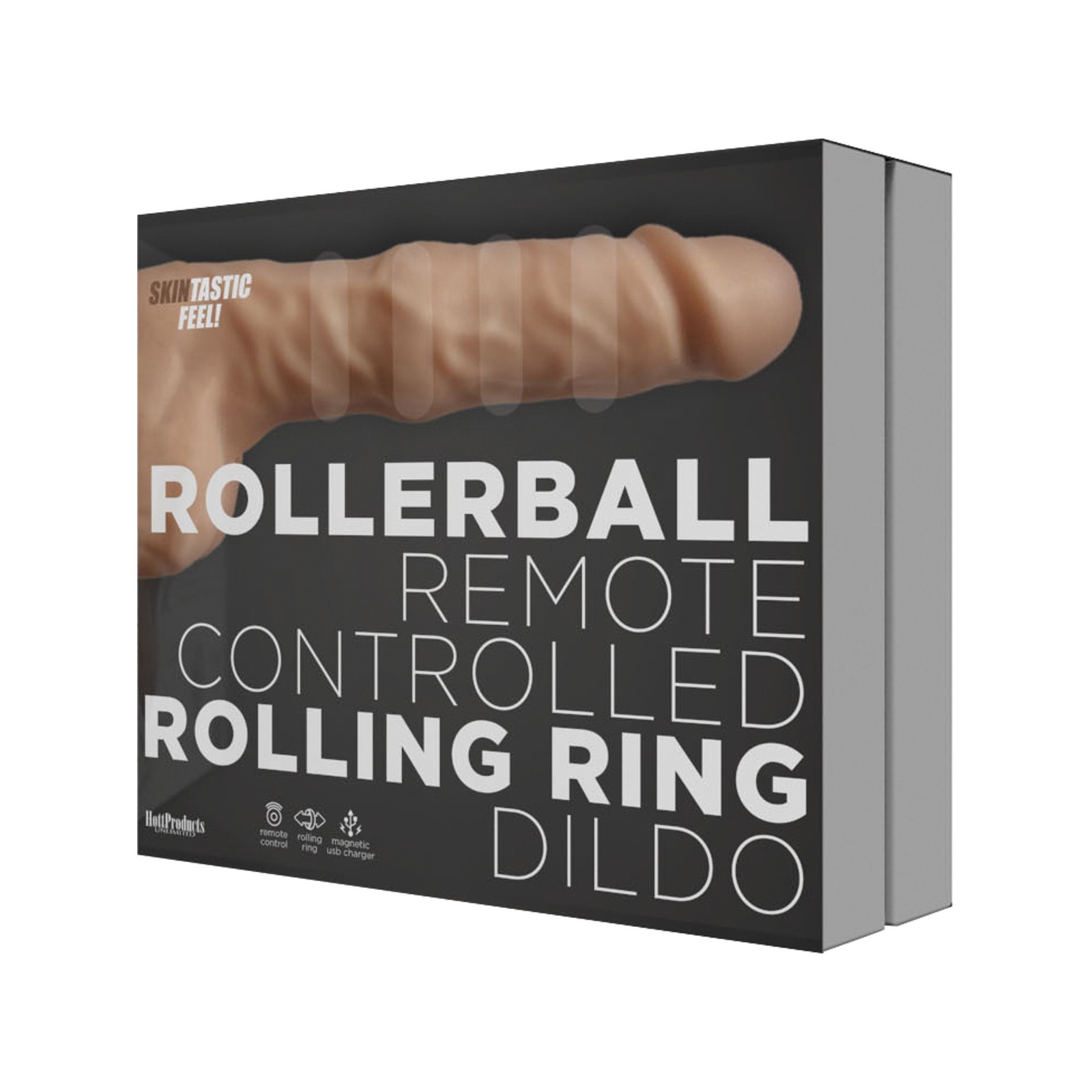 Dildo Rollerball SKINSATIONS con Ventosa