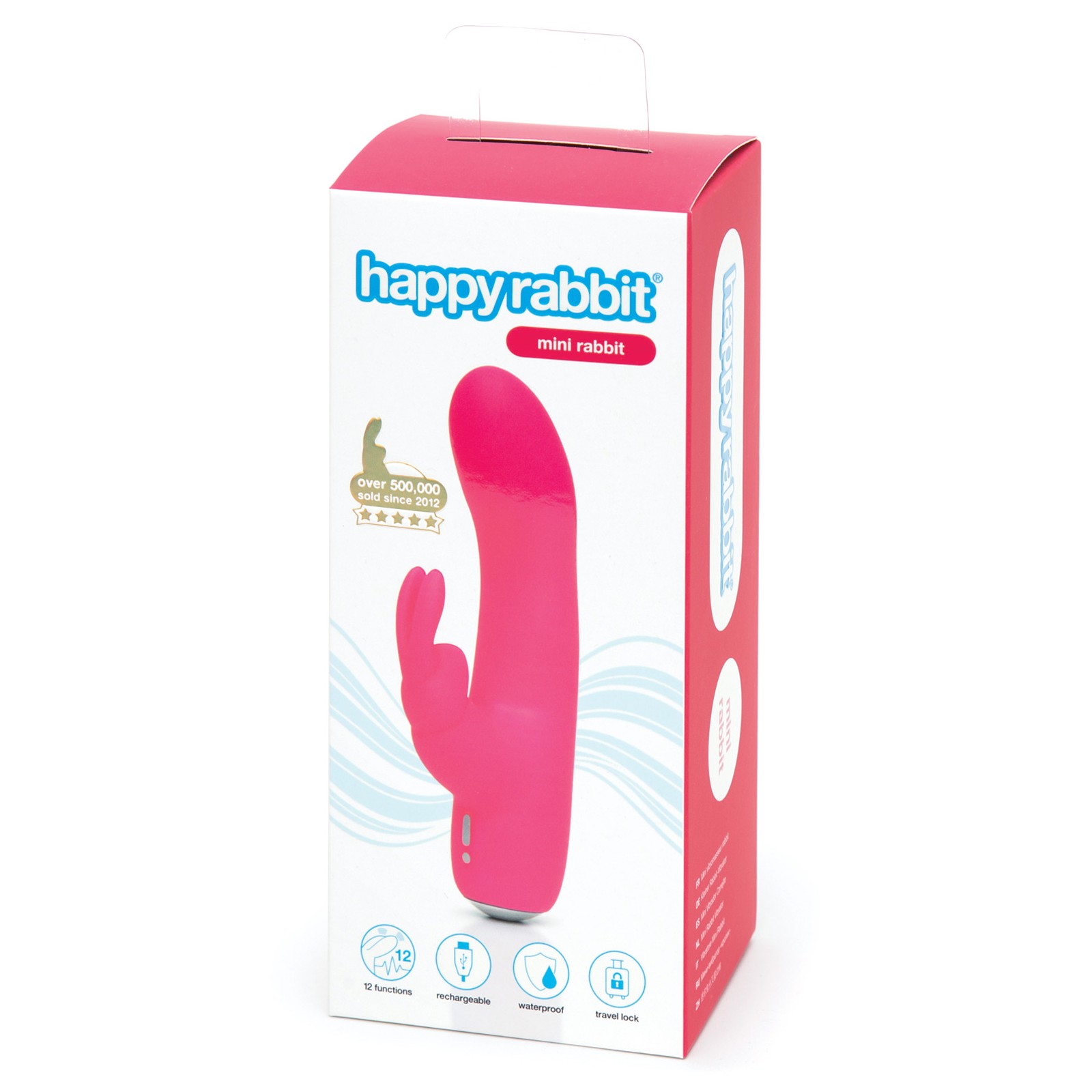 Conejito Mini Recargable Happy Rabbit Rosa