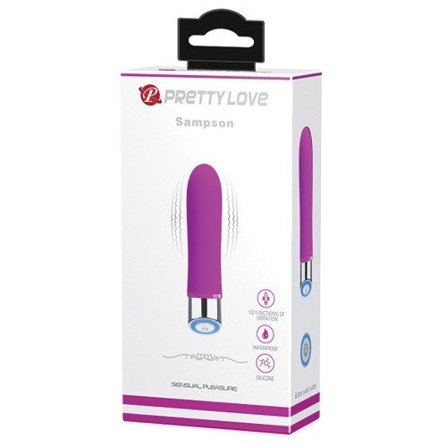 Mini Vibrador Suave Pretty Love Sampson - Fucsia