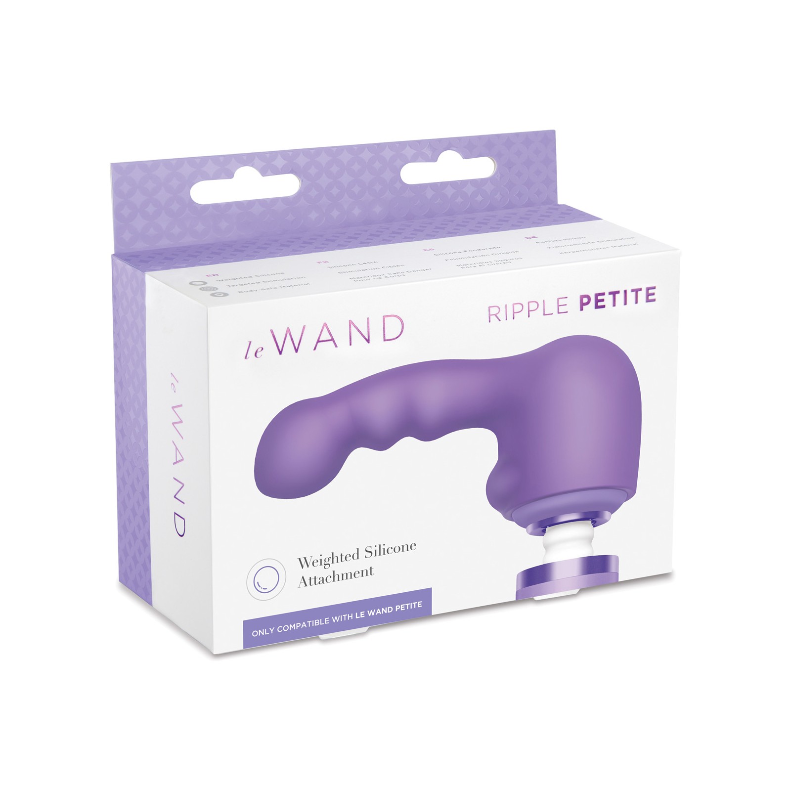 Le Wand Ripple Petite Accesorio de Silicona con Peso