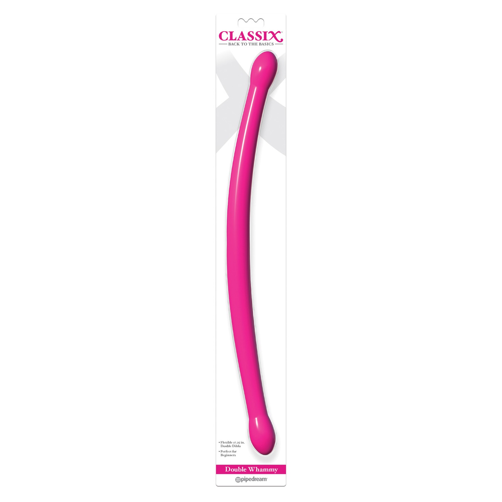 Classix 18" Doble Dildo Flexible - Sé Creativo