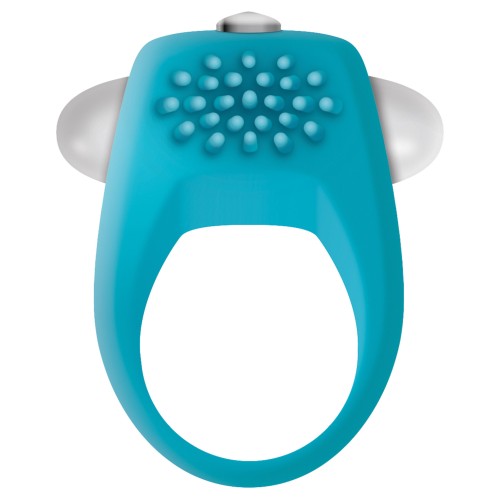 Zero Tolerance Teal Tickler Cock Ring for Enhanced Pleasure