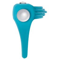 Anillo vibrador Teal Tickler de Zero Tolerance para mayor placer