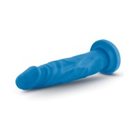 Pene Neo de Doble Densidad de 7.5 Pulgadas Azul Neón