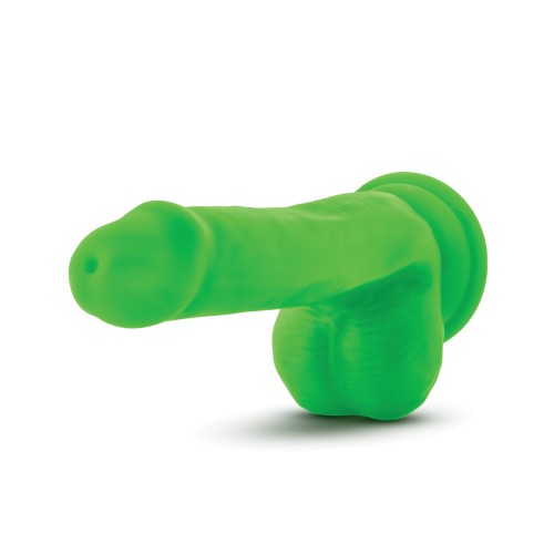 Dildo de Densidad Dual Verde Neon de 6" Blush