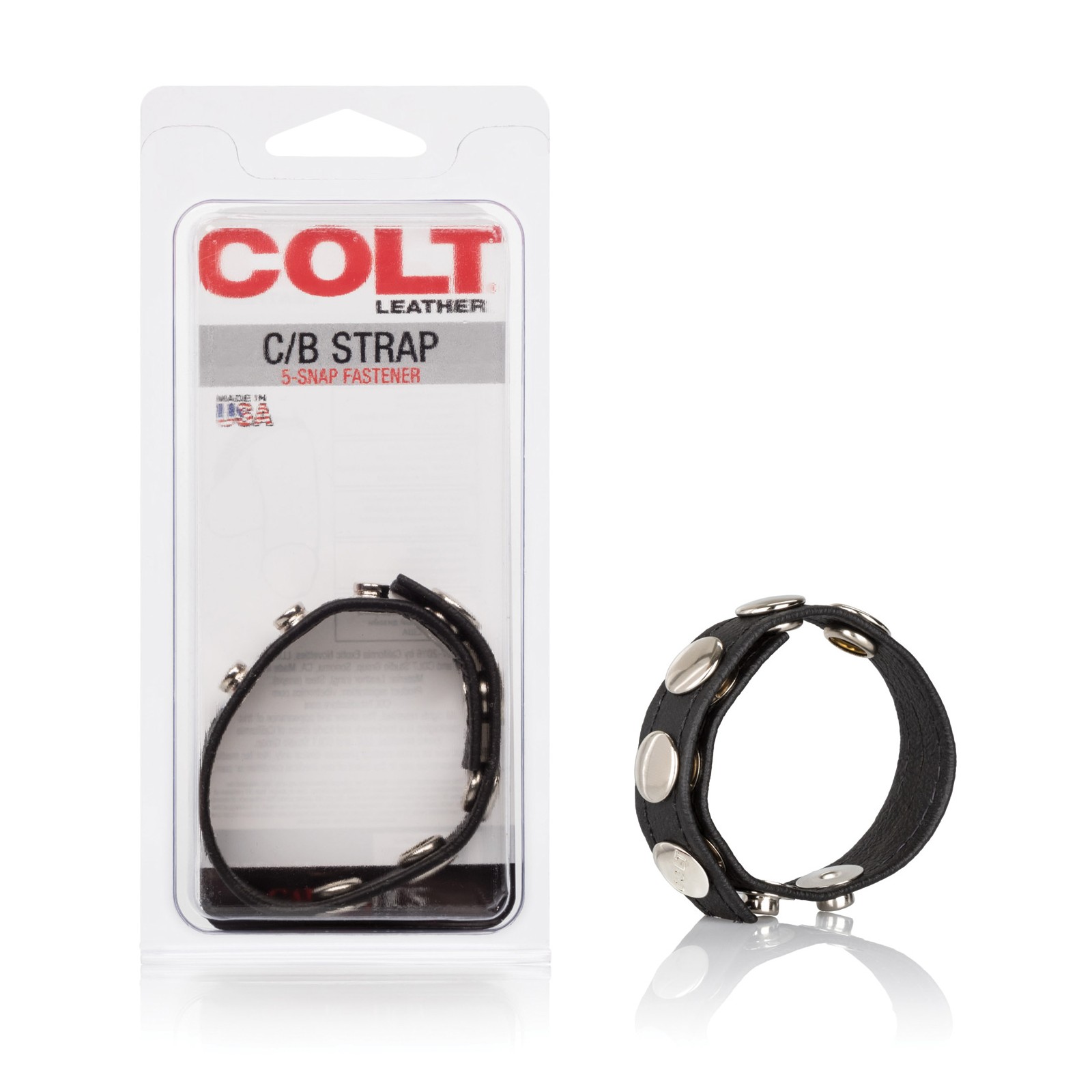 COLT Leather C/B Strap for Wild Adventures