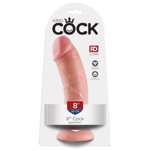 King Cock Pene con Ventosa Carne