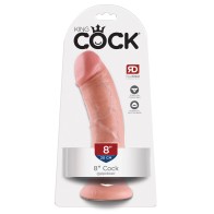 King Cock Pene con Ventosa Carne