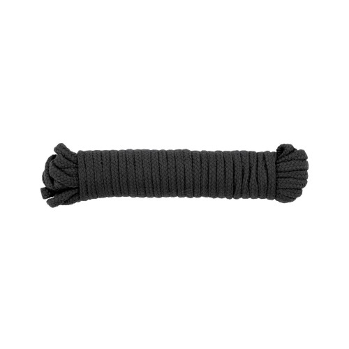 Spartacus Bondage Rope 33ft Black