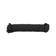 Spartacus Bondage Rope 33ft Black