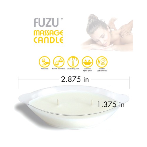 Vela de Masaje Fuzu Sabor Higo de Fiji y Cáscara de Limón