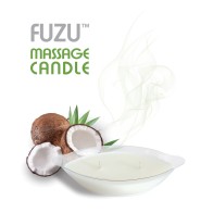 Fuzu Coconut Passion Massage Candle 4 oz