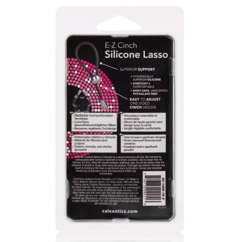 E-Z Cinch Silicone Lasso Ring for Ultimate Pleasure