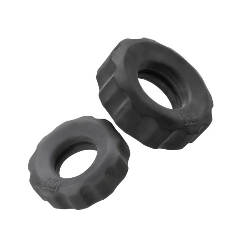 Hunky Junk Cog Ring Double Pack - Tar & Stone