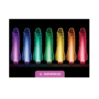 Vibrador Brillante Blush Glow Dicks Molly en Morado