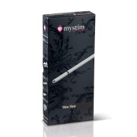 Thin Finn eStim Urethral Sound - Silver - Unique Stimulation