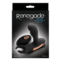 Renegade Sphinx Warming Prostate Massager - Black