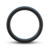 Anillo para el Pene Blush Performance Silicone Go Pro Negro Azul