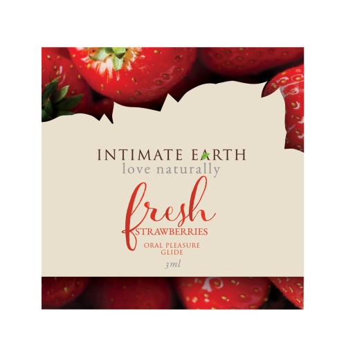 Intimate Earth Fresh Strawberries Lubricant 3 ml