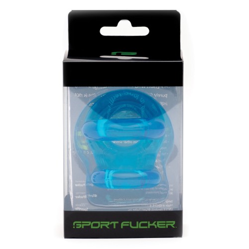 Sport Fucker Anillo TPE Azul Hielo