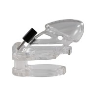 Locked In Lust The Vice Standard Clear Chastity Device