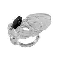 Locked In Lust The Vice Standard Clear Chastity Device