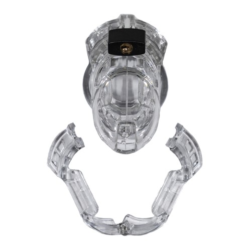 Locked In Lust The Vice Standard Clear Chastity Device