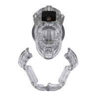 Locked In Lust The Vice Standard Clear Chastity Device