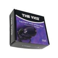 The Vice Plus Male Chastity Cage - Purple