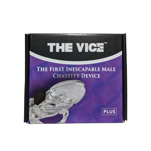 Encadenados por el Deseo Jaula de Castidad Masculina Vice Plus