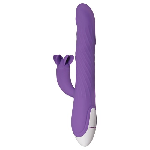 Evolved Tilt O Whirl Dual Stim - Purple - Ultimate Pleasure