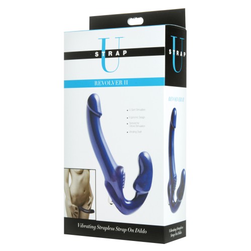 Revolver II Strapless G-Spot Vibrator Blue