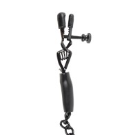 Fetish Fantasy Series Adjustable Nipple Chain Clamps