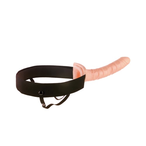 Fetish Fantasy 10 Inch Hollow Strap On Flesh